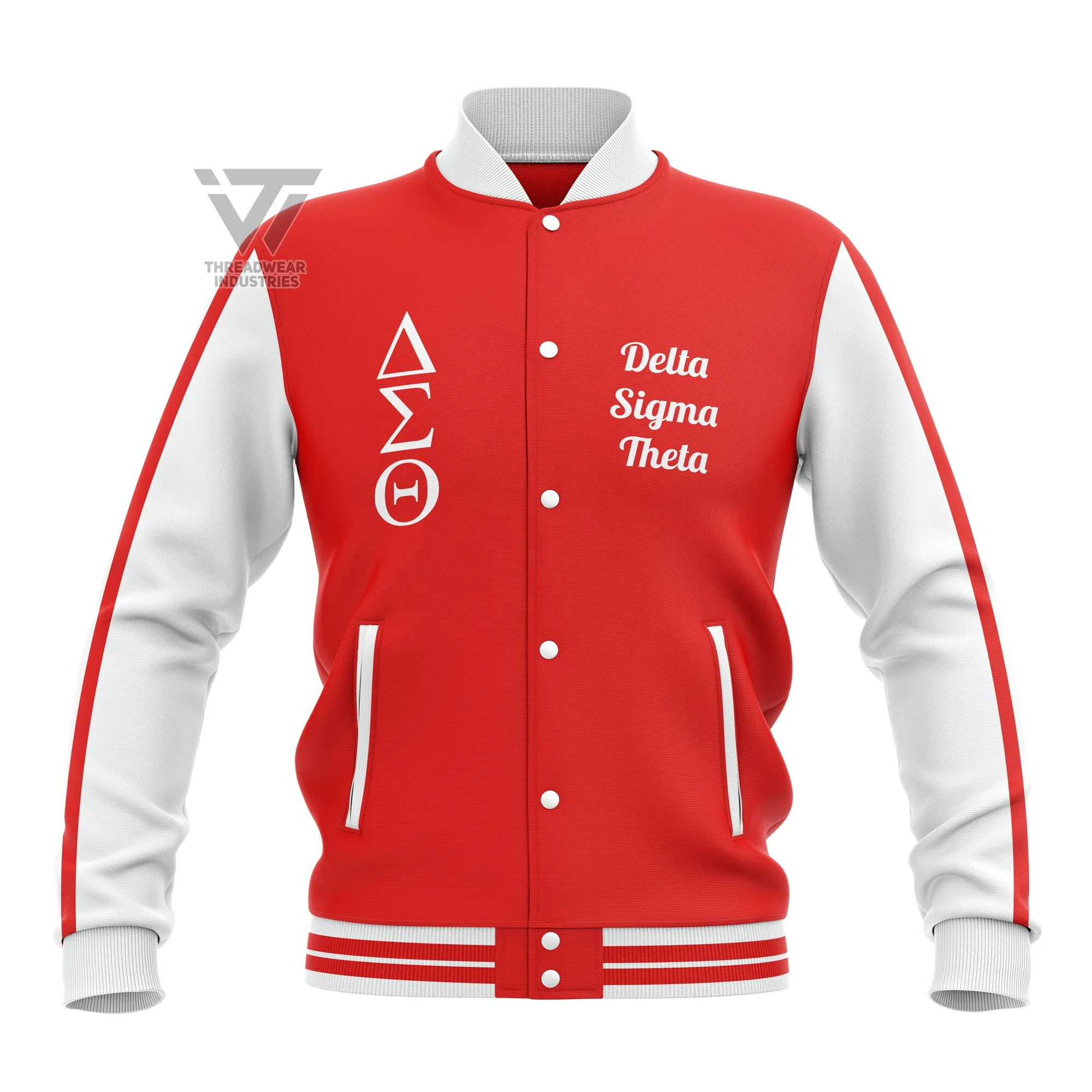 Пользовательский Дельта | Sigma Тета DST Sorority вышитая надпись