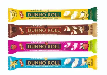 Best selling Wafer Rolls Milk Cookie Finger Chocolate Stick wafer Biscuits manufacturer From India.