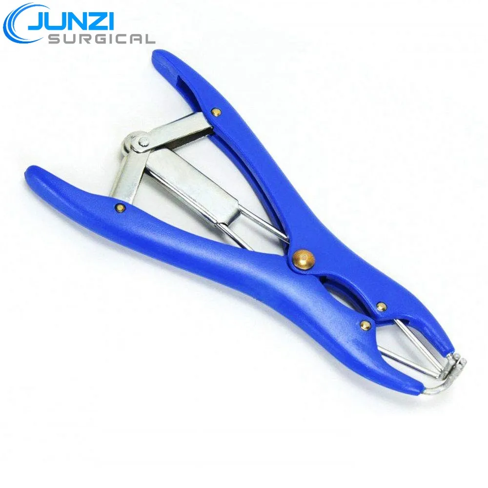 Plastic Castrator Plier Elastrator Tool Dock Tail In Plastic body with multiple Colors