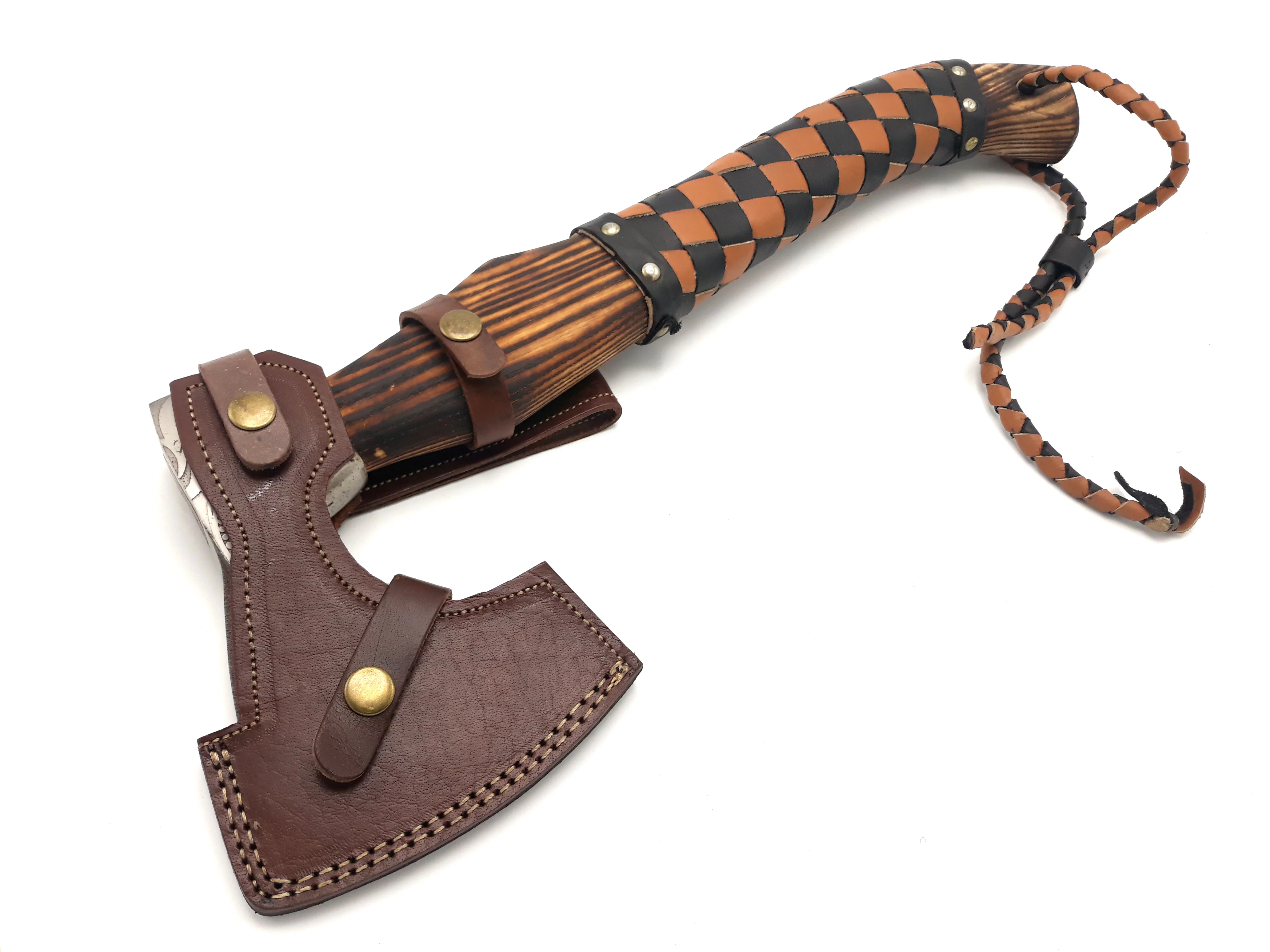 1095 топор с рельефной головкой из высокоуглеродистой стали