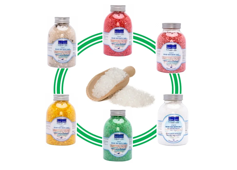 
Private Label Dead Sea Cosmetics Natural and Pure SPA Dead Sea Bath Salt from Israel 