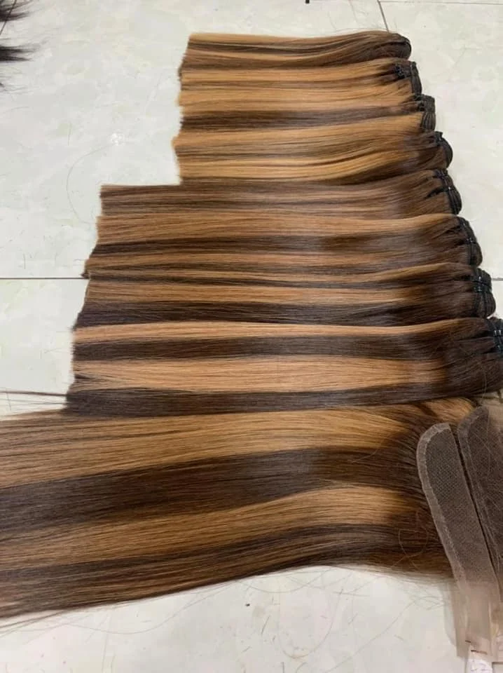 Virgin Cuticle Aligned Remy bundles human hair Piano Hair raw virgin hair unprocessed