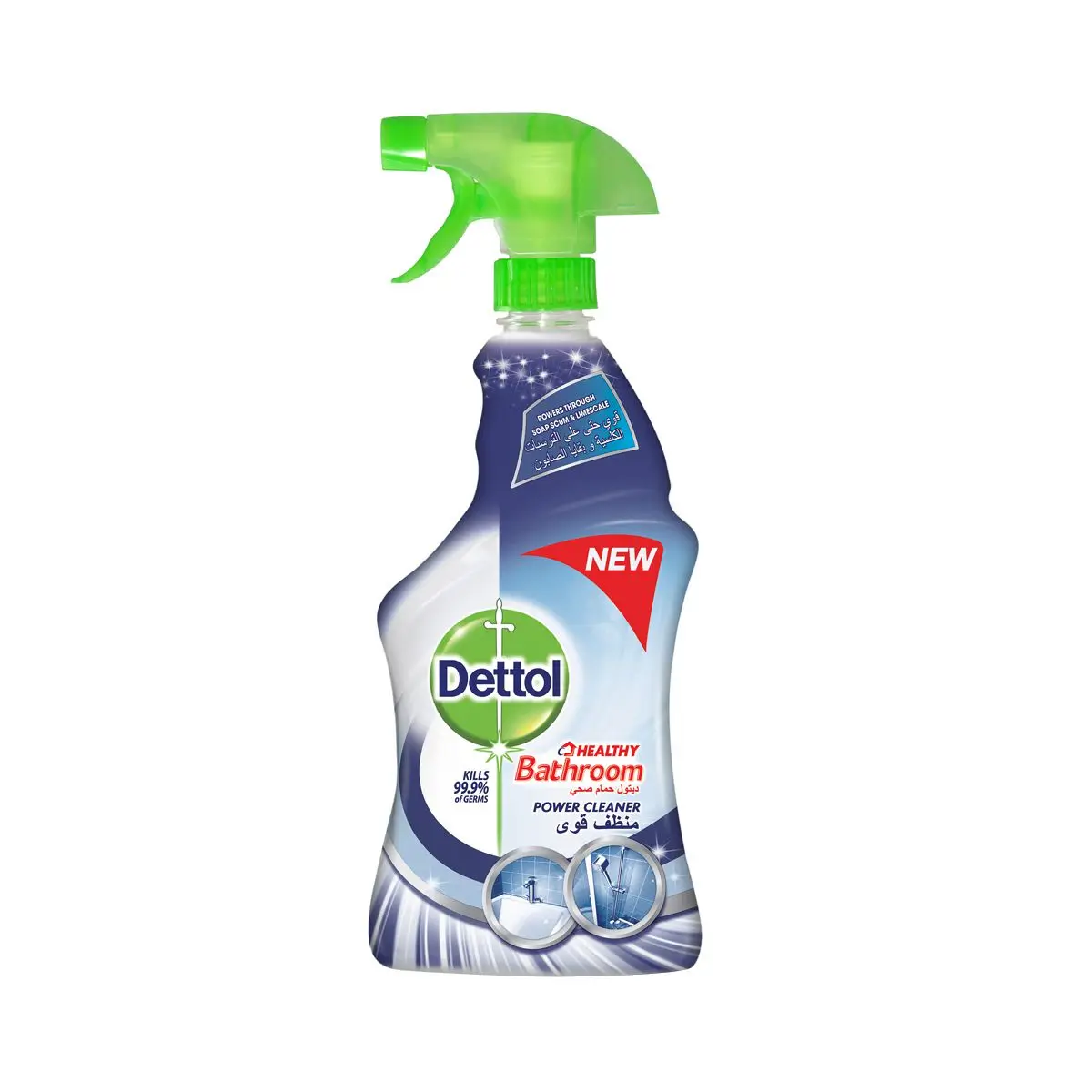 
Dettol Anti-Bacterial Multi Action Cleaner Atlantic Fresh, 440ml (Pack of 2) 