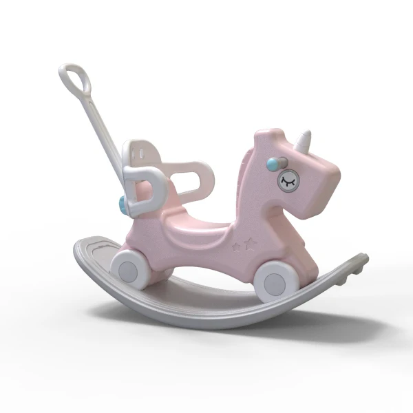 
Multifunction New Style Classic Safety Rocking Horse Toys R Us White Unicorn Rocking Horse Plastic Rocking Big Horse 