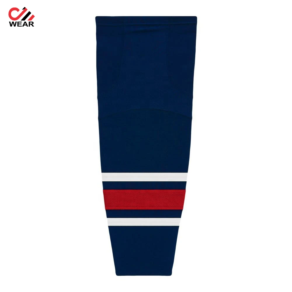 Хороший индивидуальный дизайн командный клуб оборудование для хоккея с шайбой Хоккейные носки/комплект команды изготовленные на заказ носки