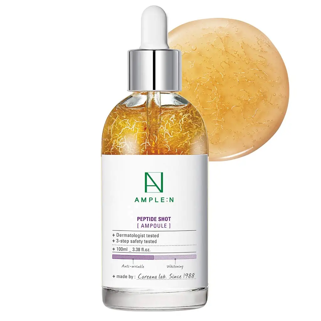 AmpleN PeptideShot Ampoule 30ml daily skin care serum Korean cosmetic K-beauty made in korea