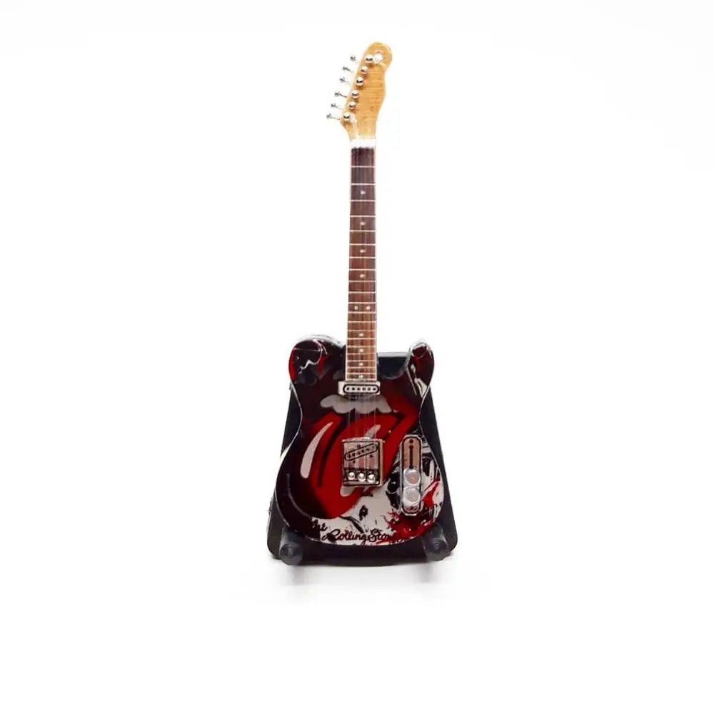 Miniature guitar car dashboard decoration