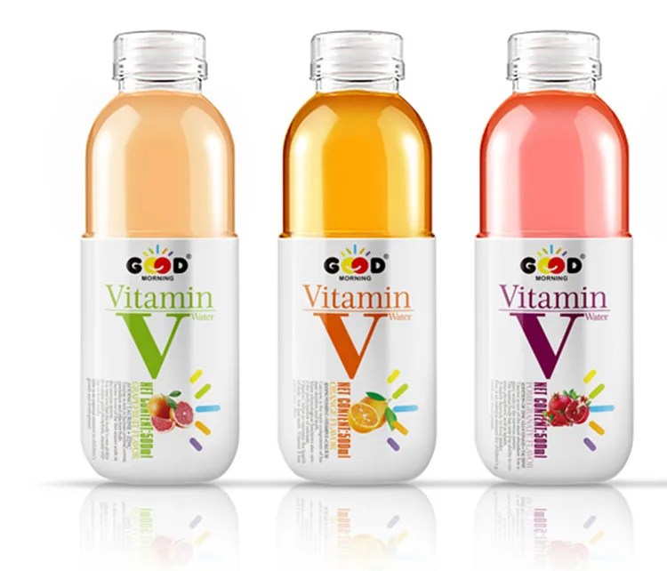 hot sale 500ml vitamin water with orange pomegranate grapefruit lemon flavor
