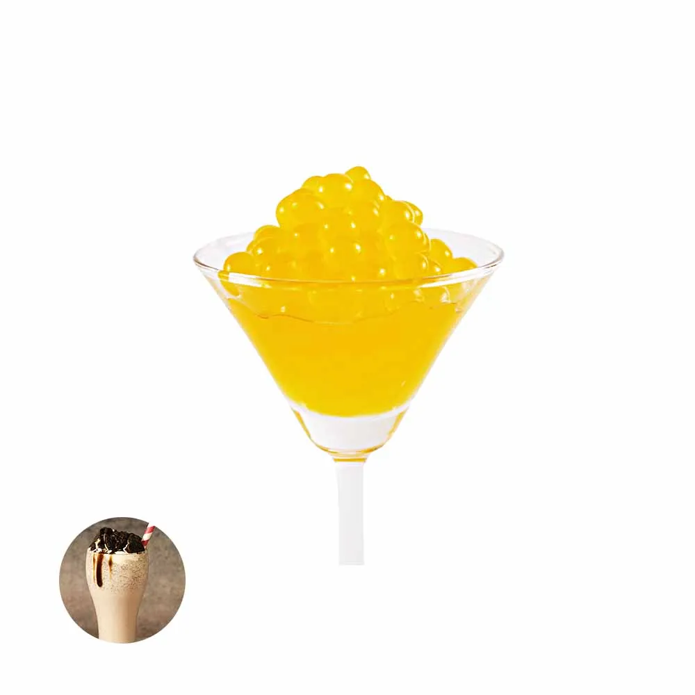 Лидер продаж поппинг boba с ароматом манго шар для сорбета