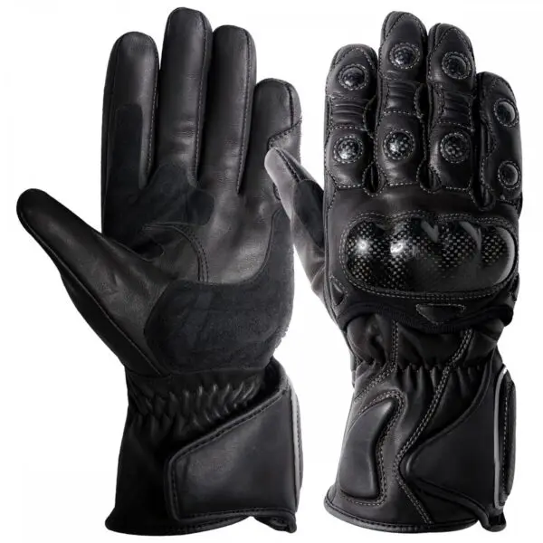 Genuine Leather Waterproof Motorcycle Racing Gloves Proof Fabric hot selling Motorbike Gloves