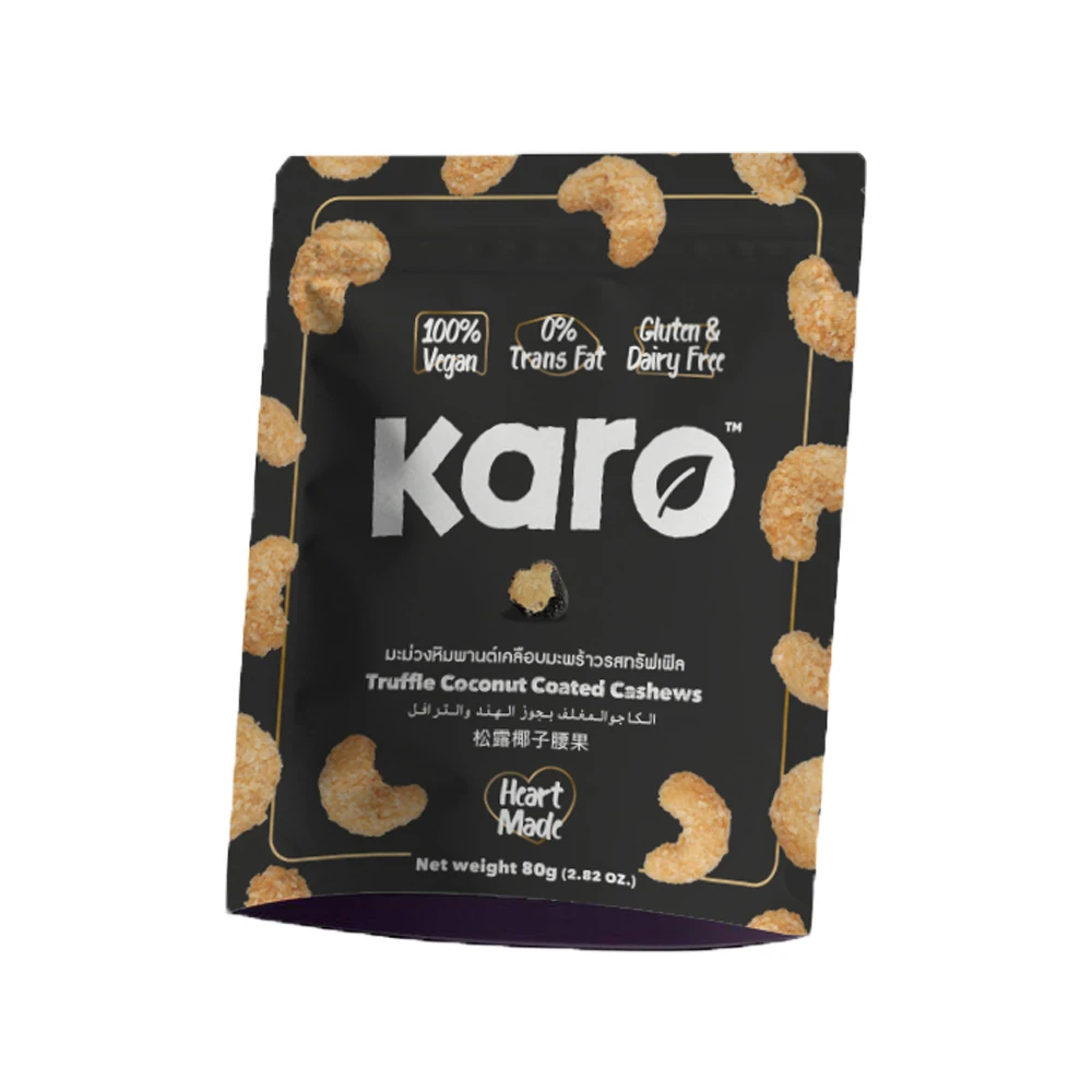 Karo Truffle кокосовое покрытие кешью 80 г-здоровые орехи закуски из Таиланда