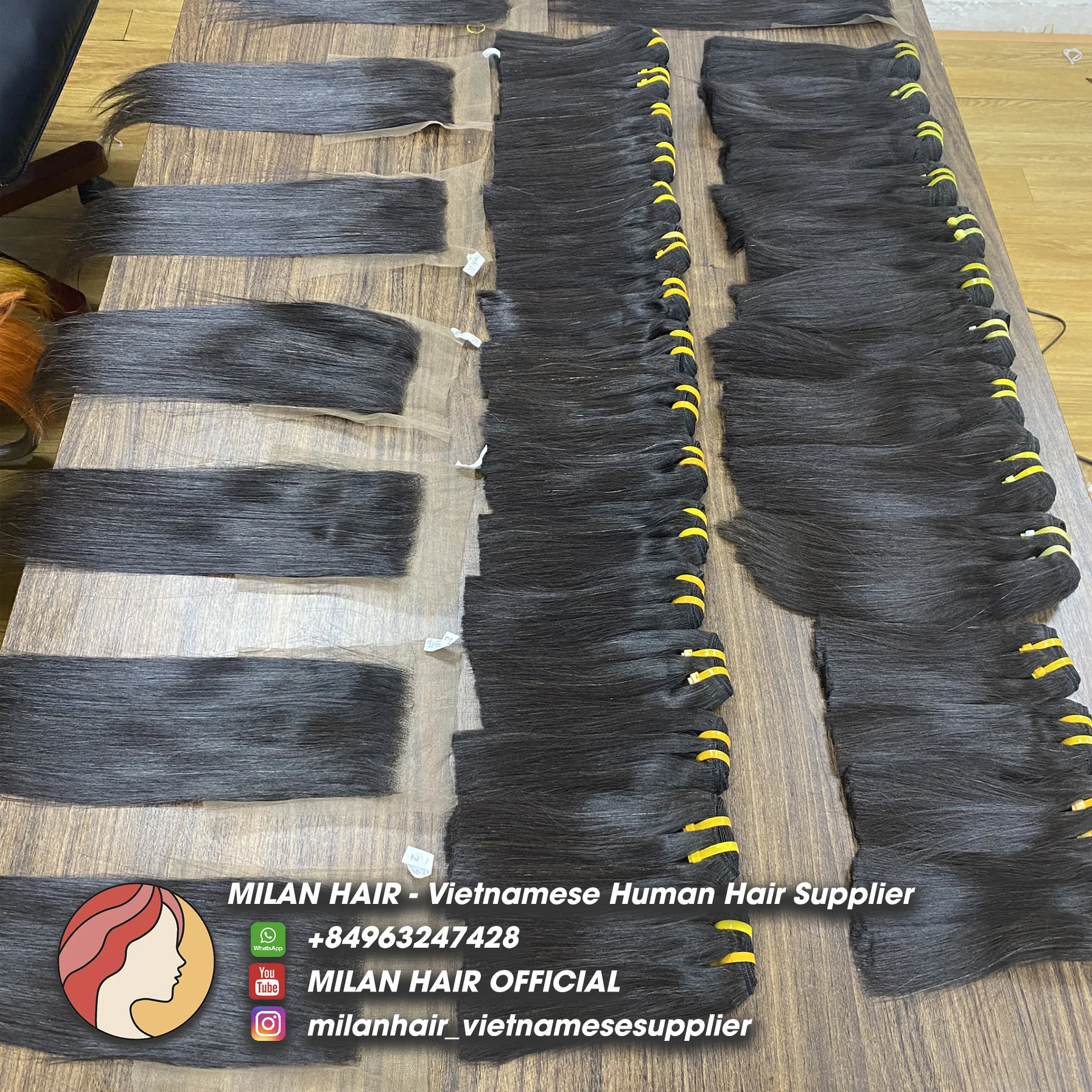 Silky Straight Natural Black Color Hair Extension Cheap raw virgin cuticle aligned hair human hair wig For Wholesale Christmas