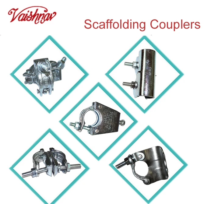 Q235 Steel Scaffolding with British Types Swivel and Pressed Fixed Clamp British Name for Scaffolding Couplers