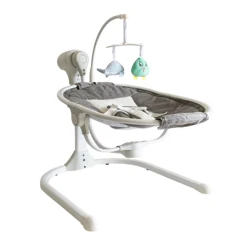 multi-function incredible lightweight backrest recline remote control electric baby swing