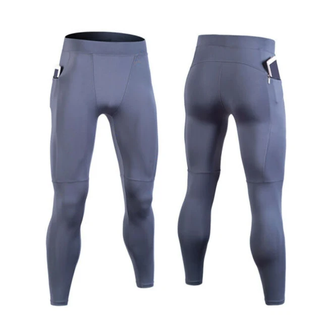 Men Compression Tights / Hot Sale High Quality Sublimation  Breathable Men High Wasted Compression Leggings