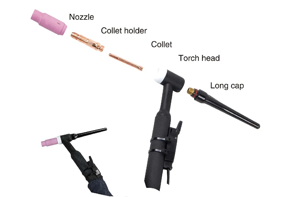 4M WP26 Tig Welding Torch With Accessories