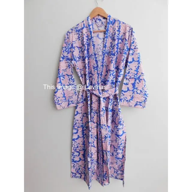 Hippie boho beach kimono pure cotton spring women nightgown kimono robes jacket long plus size western style women kimono dress