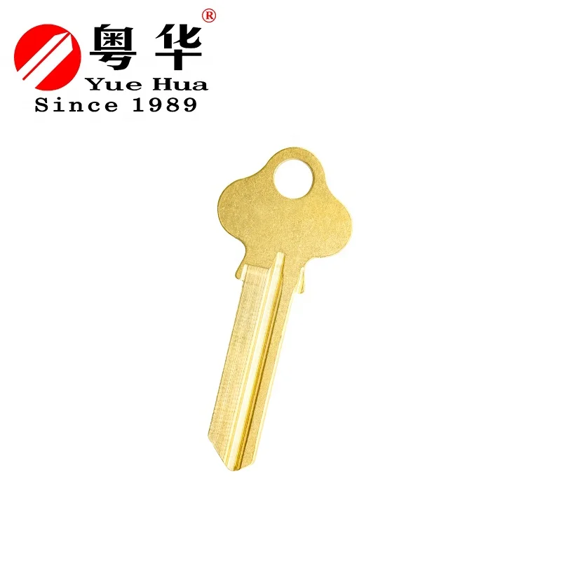 High quality security lock LW5 House Blank Key Blanks For Door Golden Color Door Lock Key Nickel Plated Brass For Key Duplicator