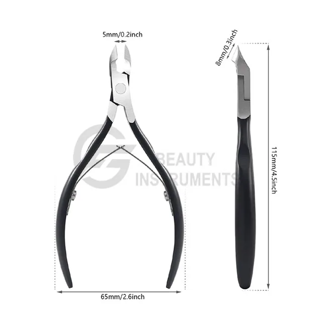 Кусачки для кутикулы профессиональный резак из нержавеющей стали очень острый Резак ножницы удаления и педикюра