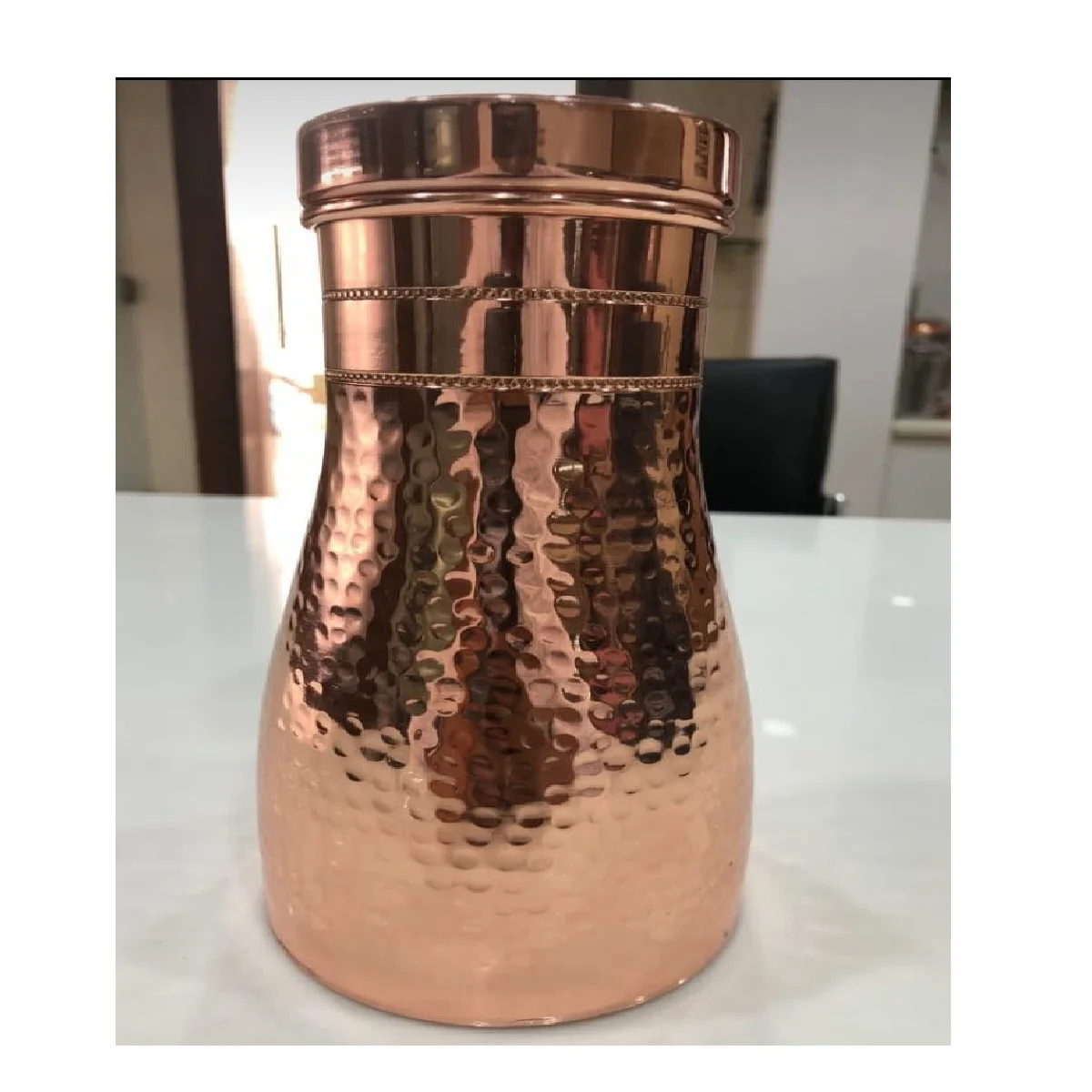 High Quality Yoga 100% Pure Copper Water Bottles