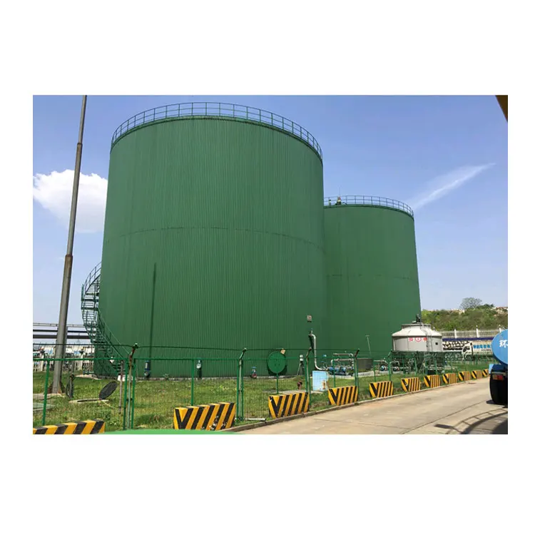 
20000 Nm3/Day Biogas Production Project with Cstr Anaerobic Digestion Tank Biogas Plant 