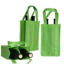 2024  Wine Bag 4 To 6 Bottles Holders High Quality Luxury Custom Logo Printed Eco Friendly Reusable Material