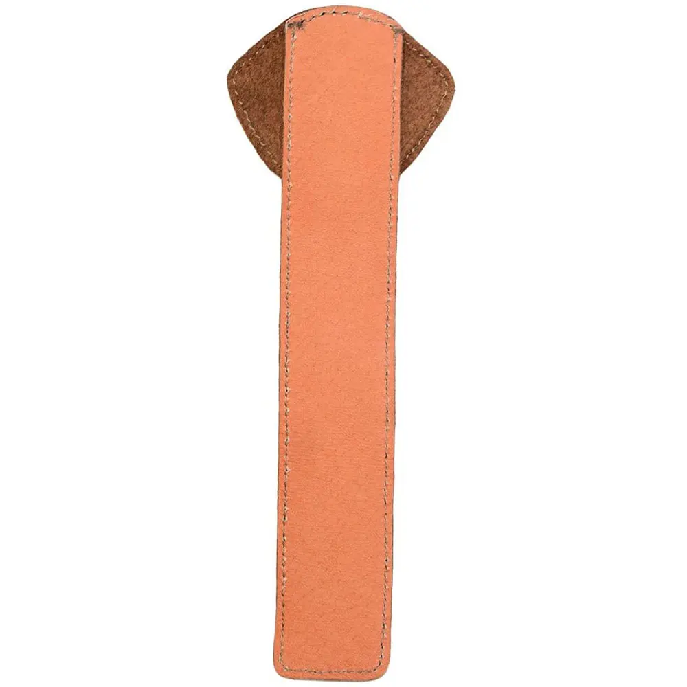 Кожаная Закладка для книг с логотипом на заказ в виде собаки