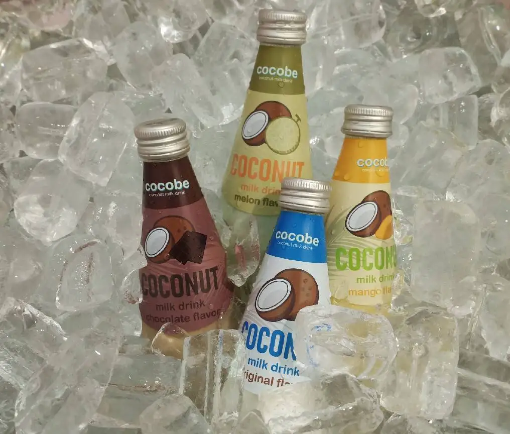 Coconut milk drink coconut water coconut milk drink original flavor cocobe export from Thailand