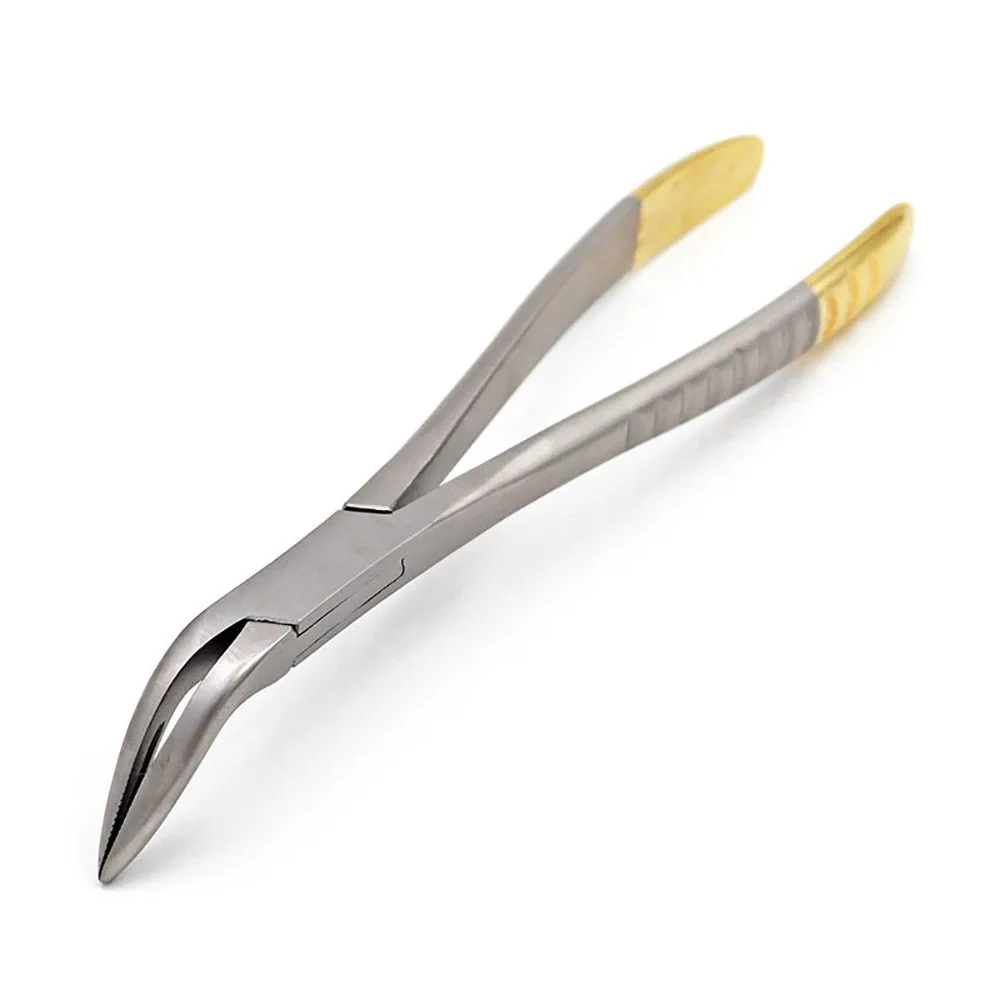 Dental Root Residual Fragment Forceps Minimally Invasive Extraction Broken Root Pliers Upper Jaw Lower Mandible Universal