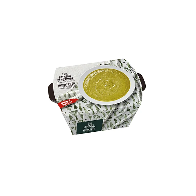 High Quality Italian vegetable passato verdure mashed soup taste instant soup vegetable food ready to eat food trend