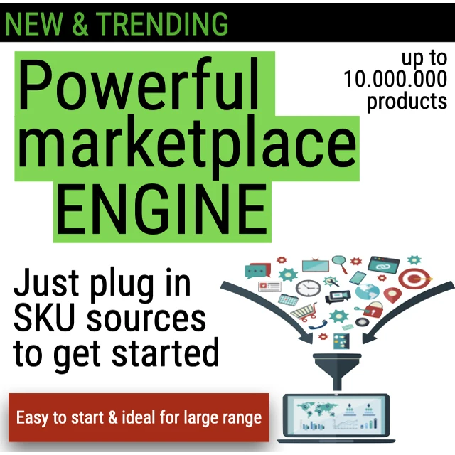 
Powerful marketplace engine 