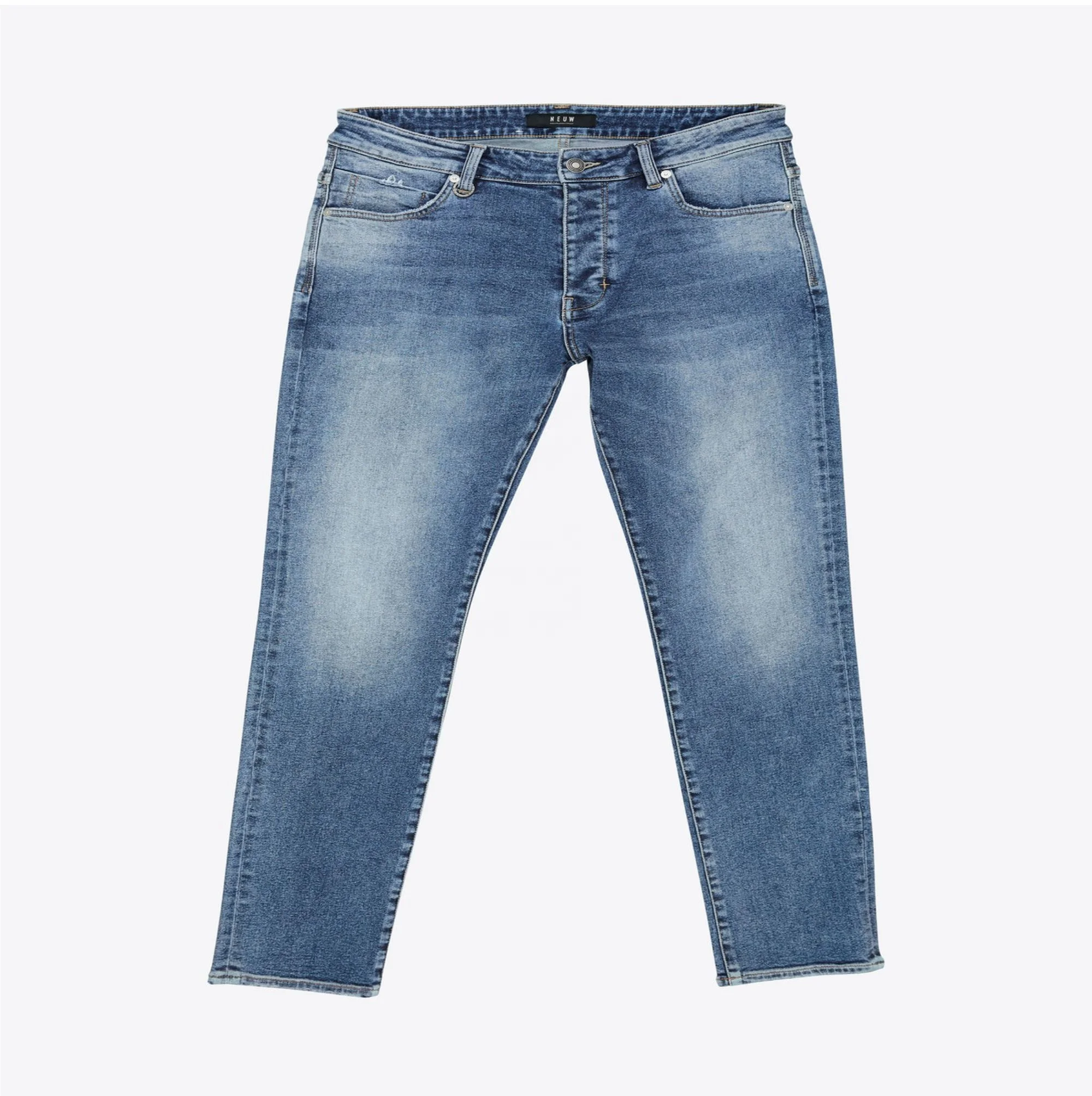 
 ladies new fashion boyfriend plus size trousers stylish blue denim women jeans  