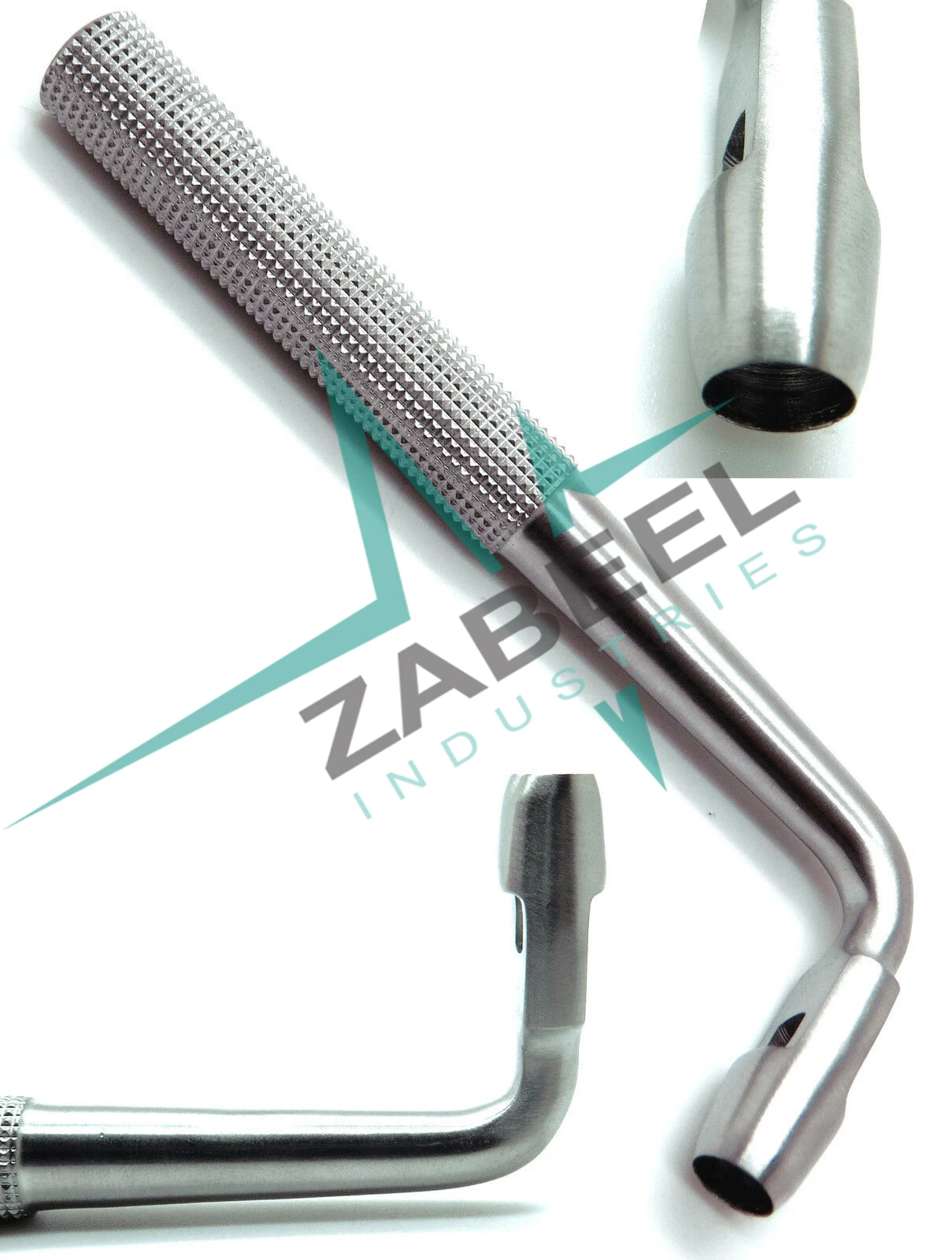 7 Pcs Tissue Punch Straight Curved Dental Surgical Implant Instruments