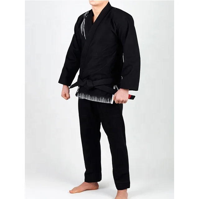 Cheap Martial Arts top quality bjj gi Brazilian Jiu Jitsu GI with Preshrunk Fabric and Free White Belt With gis