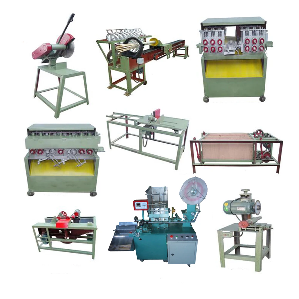 
Factory Supply Round Bamboo Chopsticks Making Machine 