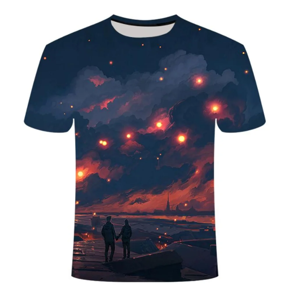 
2021 Hot-Sale Clown 3D Printed T Shirt Men Joker Face Male Tshirt Clown Short Sleeve Funny T Shirts Tops & Tees 