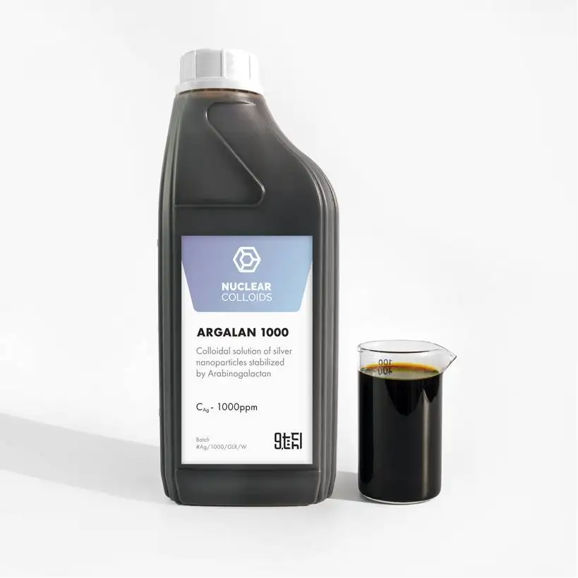 Top -Quality Silver Nanoparticles & Arabinogalactan Argalan 1000, Buy Wholesale for Industrial Usage
