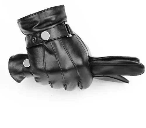 
High quality cheap Price winter warm driving men leather gloves 