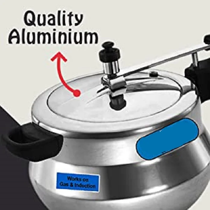 Алюминиевая ручная скороварка REVE | Газовая Индукционная основа 5Ltr купить по