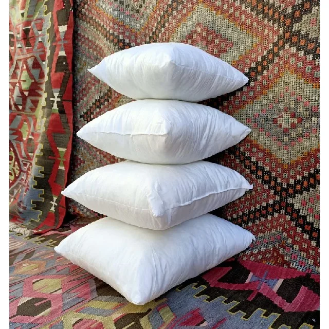 wholesale pillow quilting cushion insert goose white color home hotel Decor Sofa Cushions