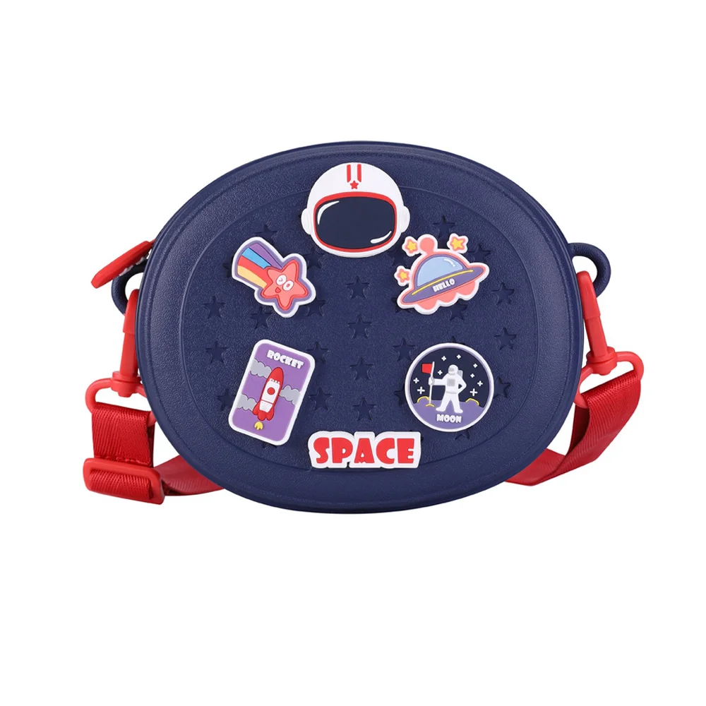 YUNTAB Kids Toddler Purse, with DIY Cartoon Buckles, Easy Clean Lightweight, Kindergarten Preschool Age 2 3 4 5 6 7 8