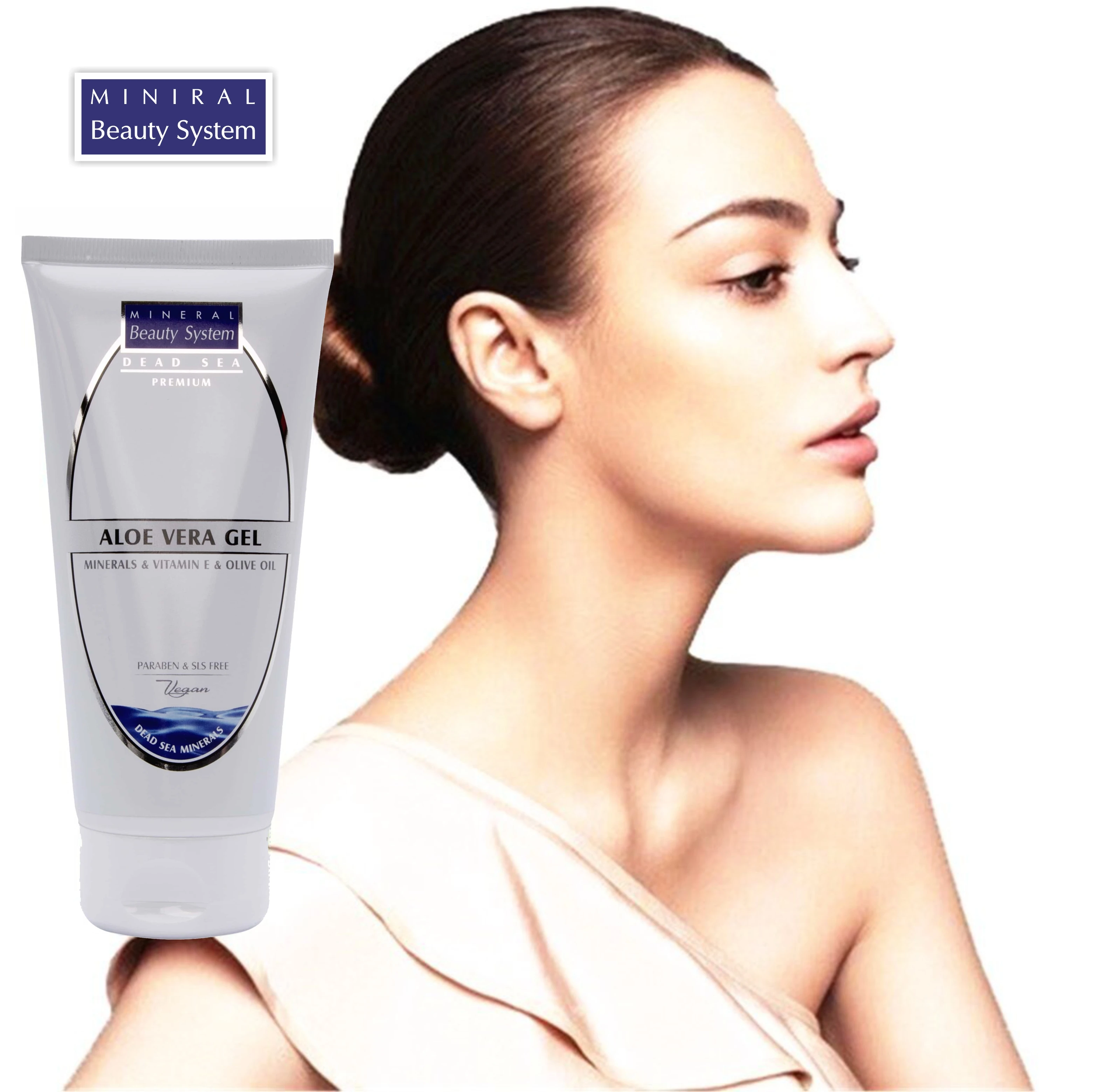 
NEW Mineral Beauty System Dead sea Israel with Minerals Organic Face Cream Aloe Vera Gel 