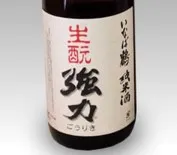 Высококачественный 15% 1 5 кг рисовый ингредиент шероховатый вкус Inaba Tsuru Gouriki Junmai Raw 720 мл из Японии