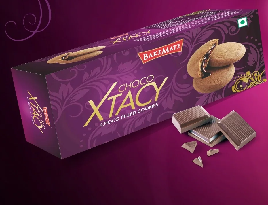 Шоколадный центр заполненное печенье BakeMate choco cookie 960 г по оптовой цене