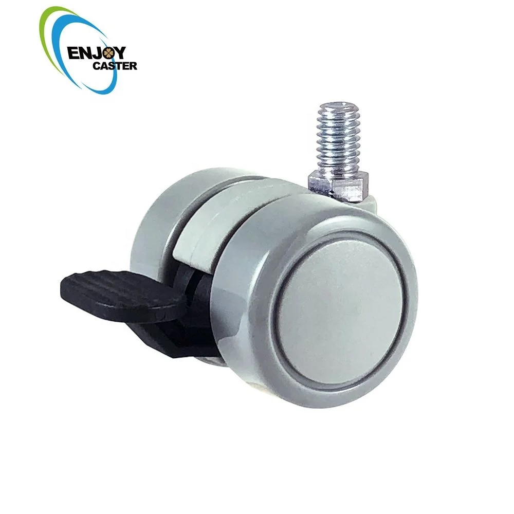 Office Accessories Furniture Chair Wheels Set of 5 Customized Modern Polyurethane Furniture CASTER 5 Years Bedroom Wheel Breaks