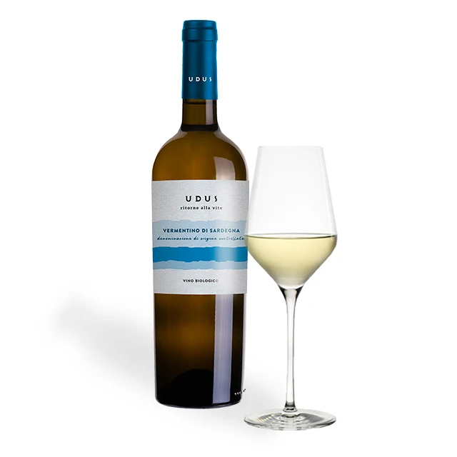 Vermentino Di Sardegna White Wine Quality Wine 750ml DOC Organic Wine vermentino grape type good box packaging