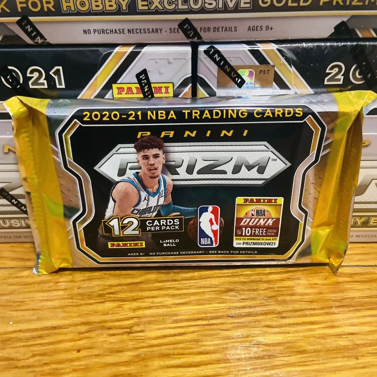 
Качественная Новинка 2020-21 Panini Prizm Nb a набор для хобби Баскетбола 12 карт 