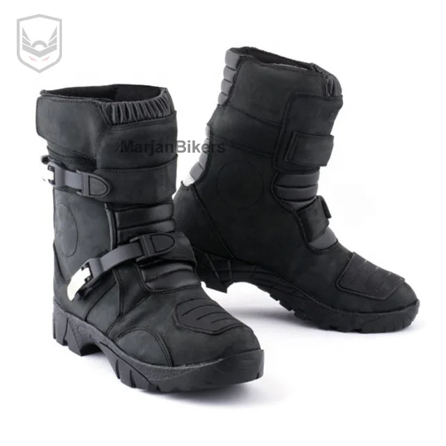 Motocross Boot short  boot adventure waterproof best for touring motociclista Leather Boot for mens