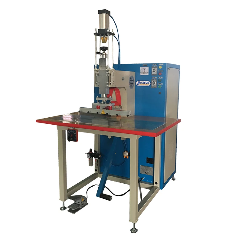 harga yang menarik  mesin las plastik hf single head PU Nylon EVAuntuk cetak logo payung sepatu