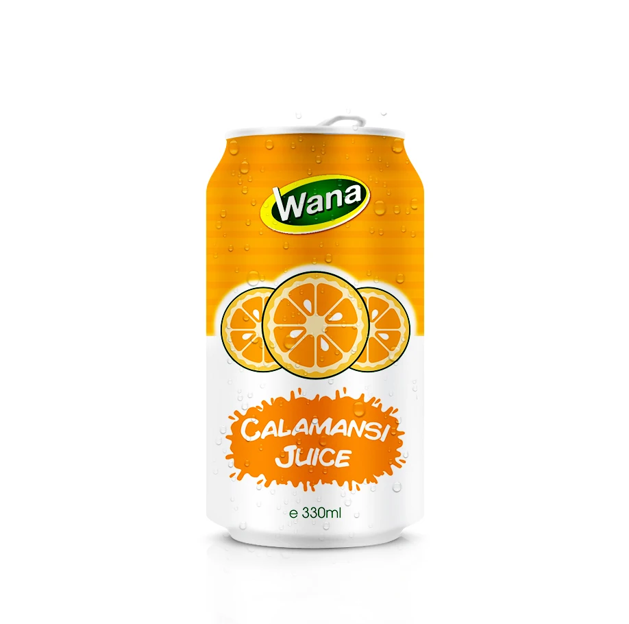 Calamansi Juice Drink 330ml Canned || Fruit Juice Manufacturer in Vietnam